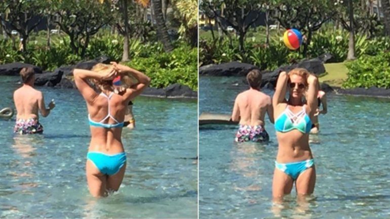 Britney Spears desafía a las críticas posando con una foto en bikini (+Foto)