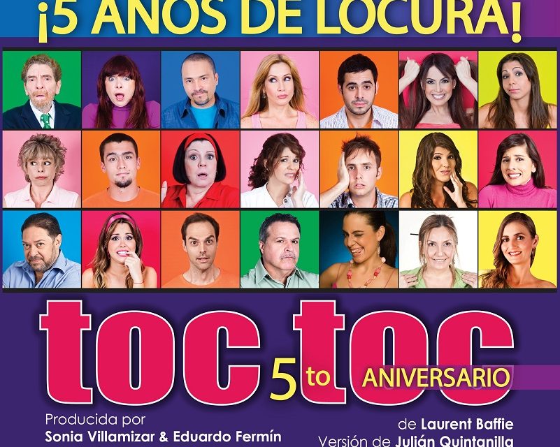 Tras 5 años, comedia TOC TOC se despide con su temporada final en Escena 8