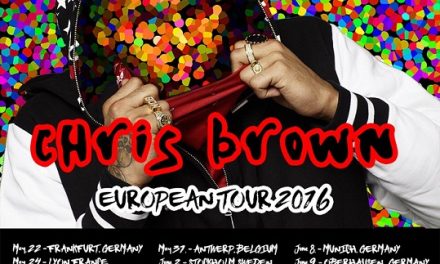 Chris Brown anuncia gira por Europa