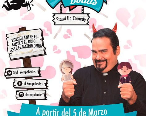 CANACHE (@YoSoyKnache) INVADE TEATREX CON »EL ROMPE BODAS»