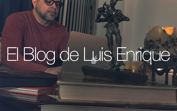 El cantautor Luis Enrique se estrena como bloguero