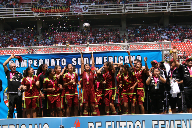 Venezuela Bicampeona en el Suramericano Femenino de Fútbol Sub17