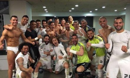 La celebración del Real Madrid en vestuarios que se se viralizó rápidamente (+Foto)
