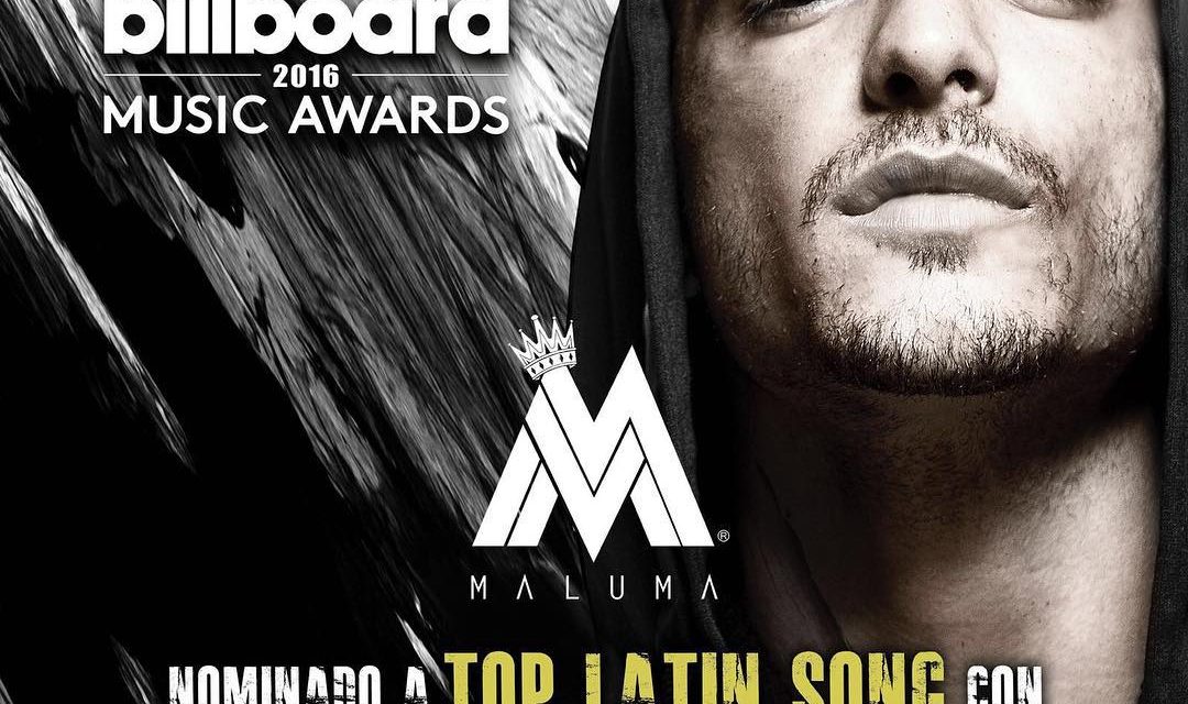 Maluma nominado a los Billboard Music Awards