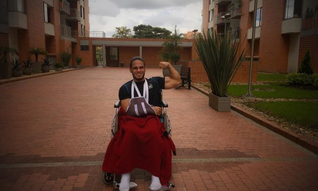 El Venezolano Mago Fit, entrenador de los famosos continúa recuperándose tras accidente de tránsito