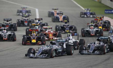 F1: Nico Rosberg manda en el Gran Premio de Bahrein tras choque de Hamilton