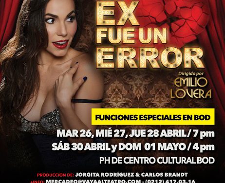 El Stand Pop Comedy de Judy Buendía cambia de sala debido al nuevo racionamiento eléctrico