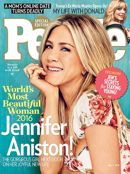Jennifer Aniston: la mujer más bella del mundo en 2016, según la revista People