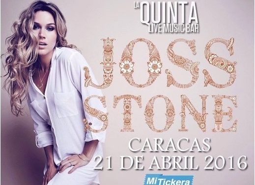 Joss Stone por primera vez en Venezuela.