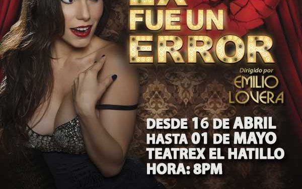 Judy Buendía presenta en Venezuela su Stand Pop Comedy Mi ex fue un error