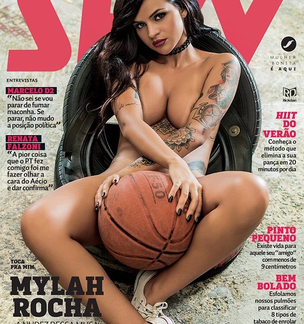 La brasileña Mylah Rocha se desnudó en la revista Sexy de Marzo 2016 (+Fotos)