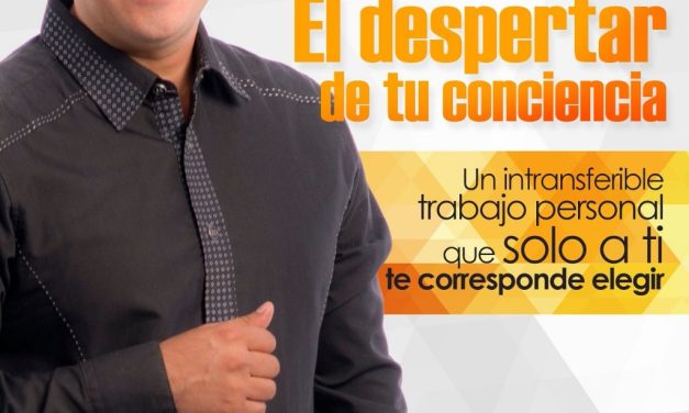 LENIN TORRES LANZA AL MERCADO »EL DESPERTAR DE TU CONCIENCIA»