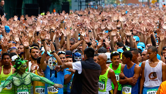 Las tres rayas de adidas recorrerán Caracas con la Maratón CAF 2016