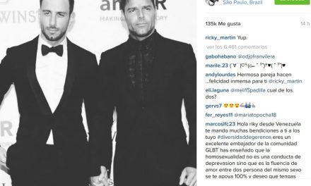 Ricky Martin presentó en sociedad a su novio (+Foto)