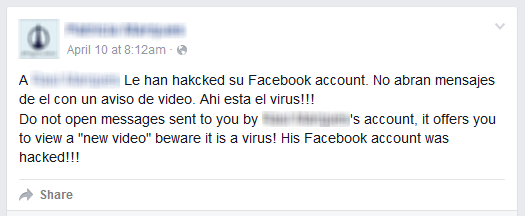 Publicaciones sobre videos falsos engañan a usuarios de Facebook