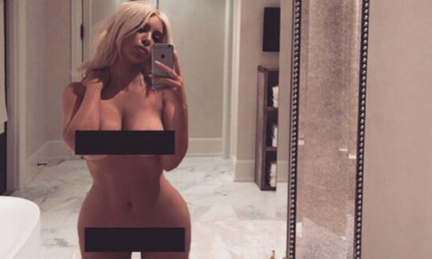 Kim Kardashian prometió seguir publicando selfies desnuda en las redes sociales
