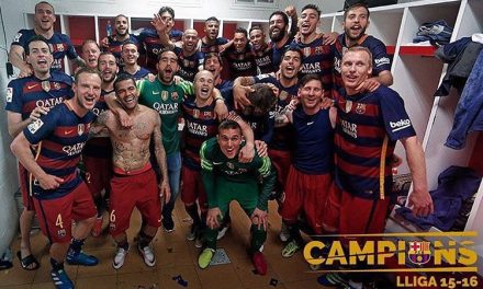 El Barcelona FC se alza con el título de campeón de la Liga 2015-2016