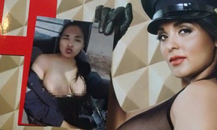 Nidia García, la Polisex se desnuda y es portada de la revista H (+Fotos)