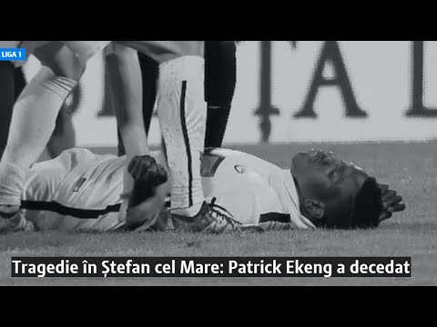 Patrick Ekeng, jugador del Dinamo de Bucarest, muere tras caer desplomado en un partido (+Video)