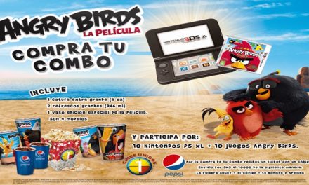 Cines Unidos y Pepsi te traen el Combo »Angry Birds» y un Nintendo 3DS XL