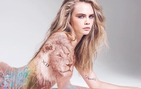 Cara Delevingne se desnuda por los animales (+Fotos)