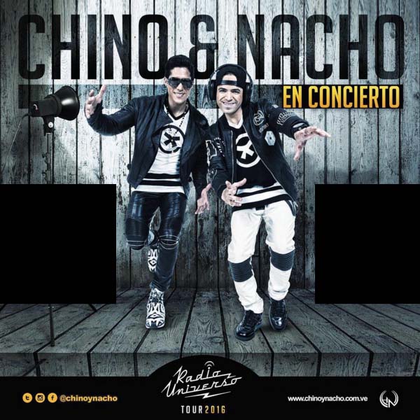 Chino y Nacho regresan a Caracas para deleitarla nuevamente