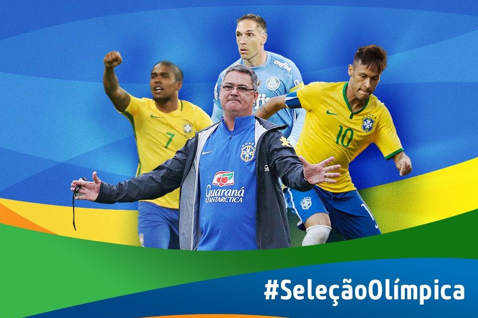 Brasil confirmó su equipo de fútbol para los Juegos Olímpicos de Río 2016, Con Neymar en la lista