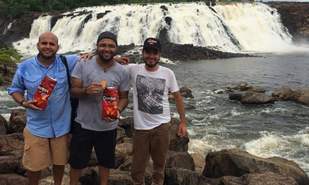 Doritos presente en la Gran Sabana y en Canaima