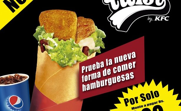 Nuevo Burger Twist, la nueva forma de Comer hamburguesas