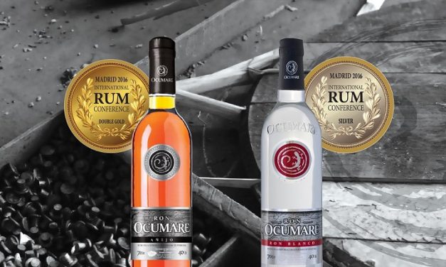 Ron Ocumare Añejo brilló con Doble Medalla de Oro en Madrid