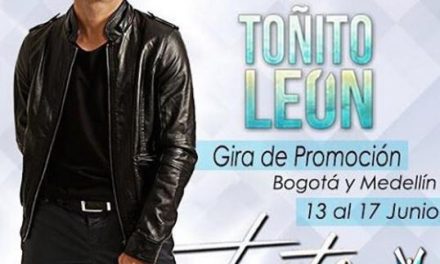 Toñito León lleva su música a Bogotá y Medellín