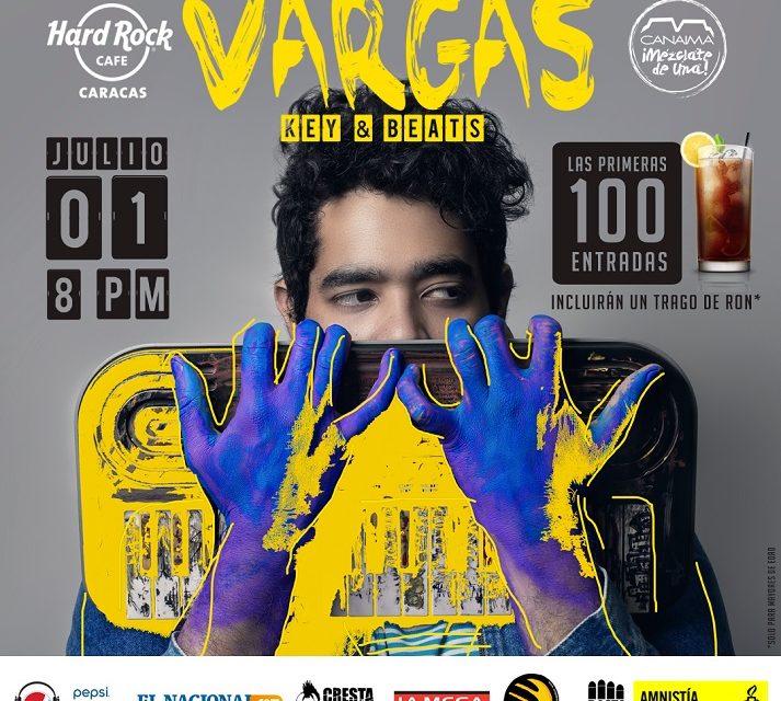 #ArteQueDesarma presenta: Vargas en Hard Rock Cafe Caracas