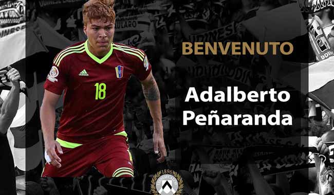 Adalberto Peñaranda jugará con el Udinese