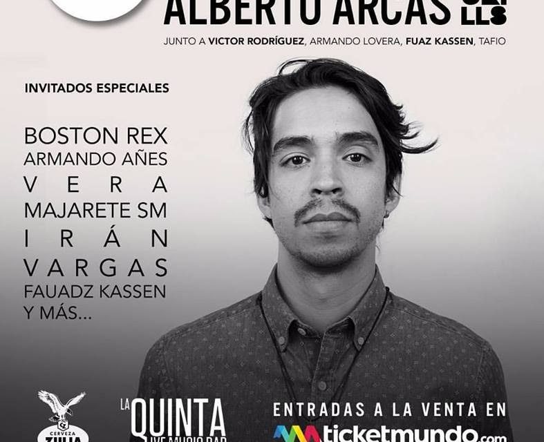 Alberto Arcas, vocalista de OKILLS dice PRESENTE en »Música en la Terraza»