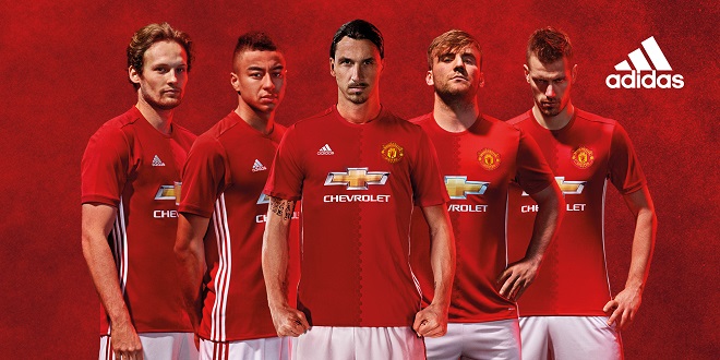 adidas presenta la nueva camiseta de local del Manchester United