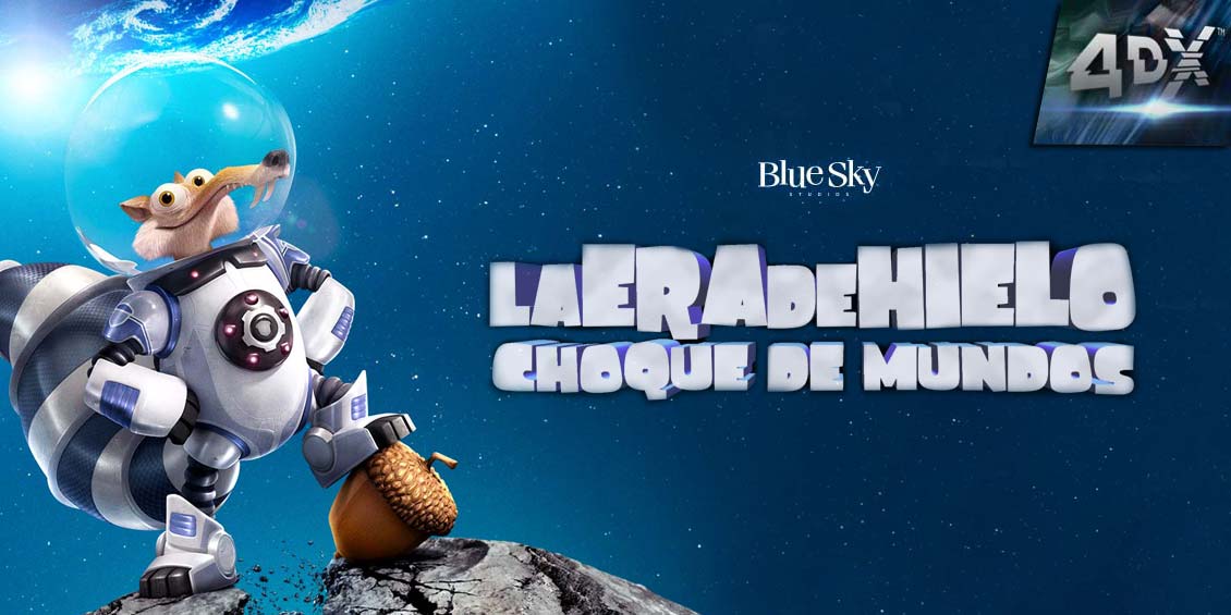 Únete a la manada y disfruta de »La Era del Hielo: Choque de Mundos» en Cinex