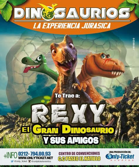 El musical »Rexy el Gran Dinosaurio y sus amigos» llegó a Caracas