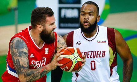 #Rio2016: La Vinotinto de Basket cae derrotada ante Serbia 86-62