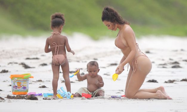 Kim Kardashian la mamá más sexy: estas fotos lo demuestran