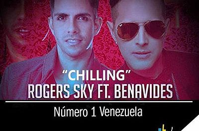 »Chilling» de Rogers Sky ¡Es el número uno de la cartelera »Monitor Latino»!