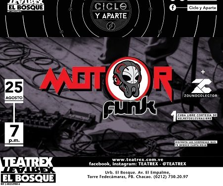 ZoundColector y Motorfunk estarán presentes en la 10ma edición de Ciclo y Aparte