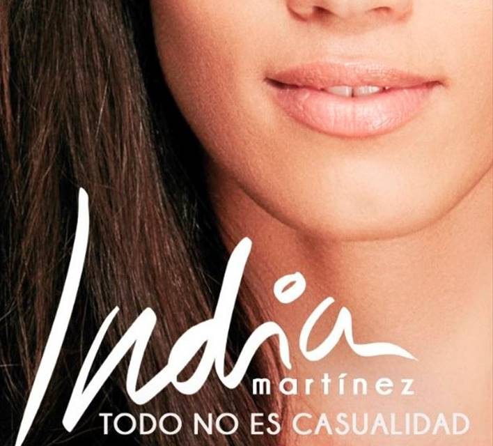 INDIA MARTÍNEZ DESVELA PORTAD Y FECHA DE LANZAMIENTO DE SU NUEVO SINGLE »TODO NO ES CASUALIDAD»