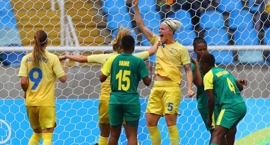 Este fue el primer gol en el futbol femenino de #rio2016 (+Video)