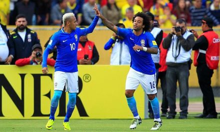 Brasil goleó a Ecuador en Quito