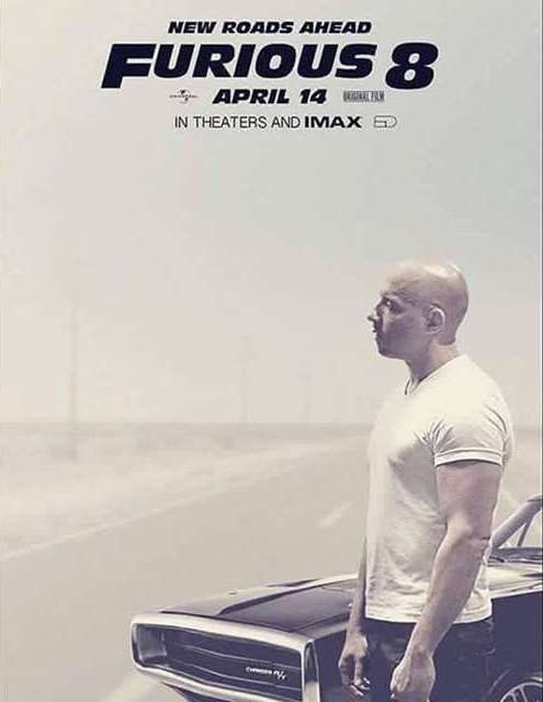 Vin Diesel revela póster de Rápido y Furioso 8 en Facebook