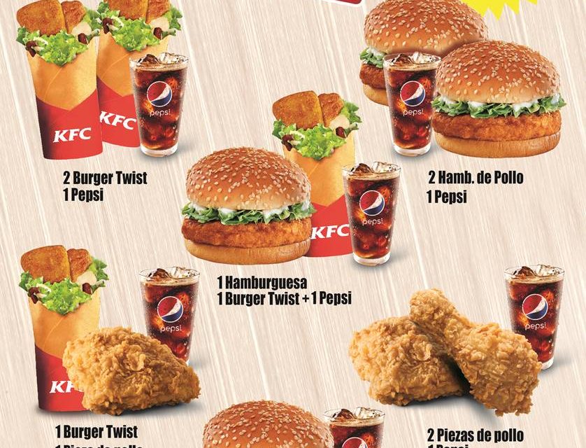 KFC trae su Nuevo y repotenciado MENU 2en1 ¡Justo a tu gusto!