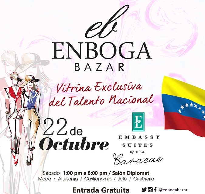 ENBOGA BAZAR  regresa a Caracas el 22 de Octubre
