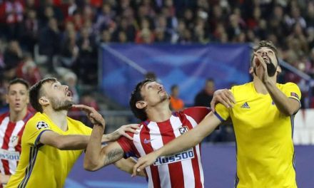 Atlético de Madrid gana 2-1 contra Rostov en el Vicente Calderón
