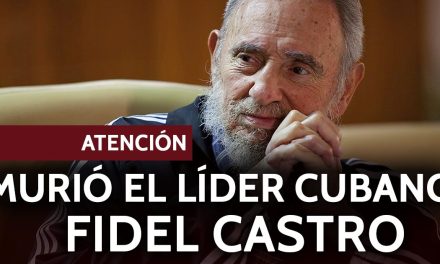 Muere Fidel Castro, el último líder histórico comunista