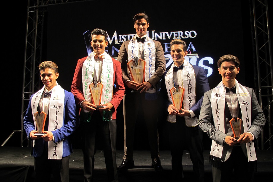 Jesús Zambrano es el nuevo Míster Universo Venezuela 2016